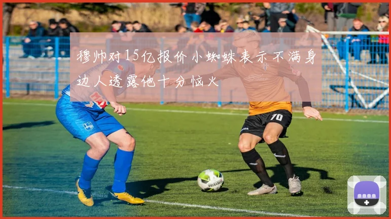 穆帅对15亿报价小蜘蛛表示不满身边人透露他十分恼火
