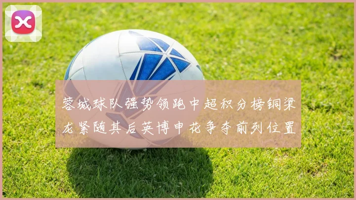 蓉城球队强势领跑中超积分榜铜梁龙紧随其后英博申花争夺前列位置